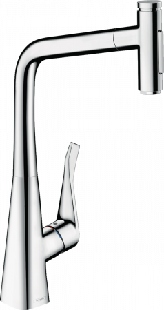 Смеситель Hansgrohe Metris Select 73816000 хром