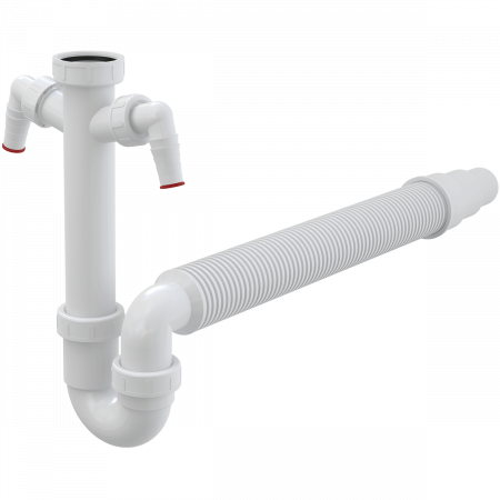 Сифон AlcaPlast A84-DN50/40