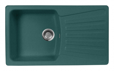 Мойка AquaGranitEx M-12 (305) зеленый (840x495 мм)