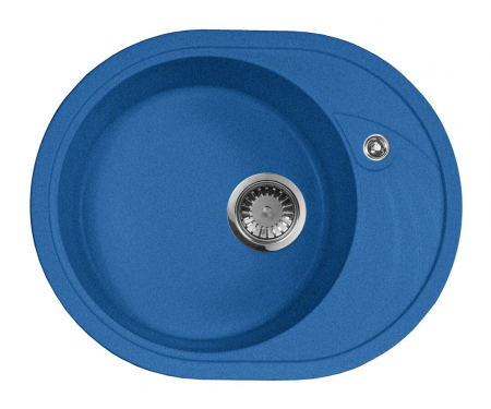 Мойка AquaGranitEx M-18L (323) синий (570x460 мм)