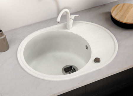 Мойка Tolero Classic R-122 серый металлик (575x575 мм) 825101