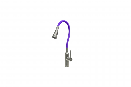 Смеситель Lemark Expert LM5082S-Violet матовый/фиолетовый