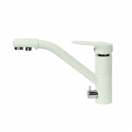 Смеситель AquaGranitEx C-6040 (303) салатовый