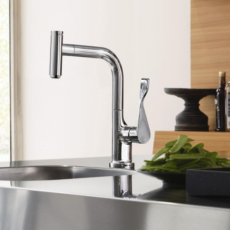 Смеситель AXOR Citterio 39861800 под сталь