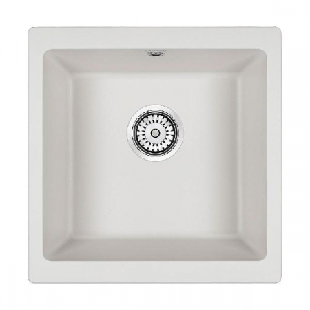 Мойка Paulmark Brilon PM104546-WH белый (450x460 мм)