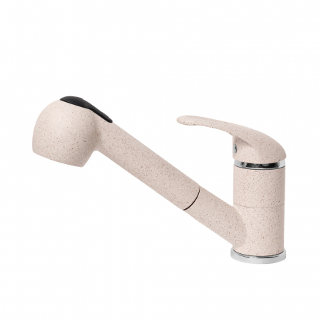 Смеситель AquaGranitEx C-4040 (311) светло-розовый