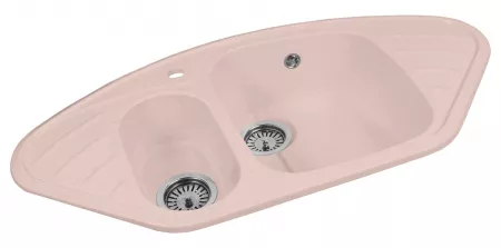 Мойка AquaGranitEx M-14 (315) розовый (950x500 мм)