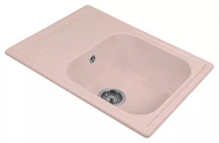 Мойка AquaGranitEx M-13 (315) розовый (645x495 мм)