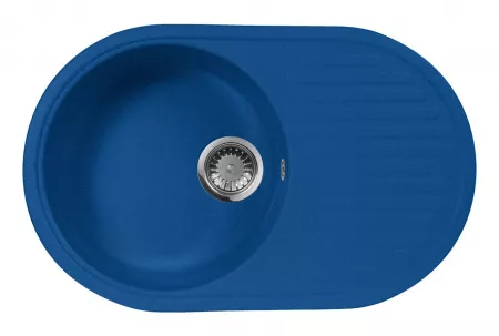Мойка AquaGranitEx M-18 (323) синий (730x460 мм)