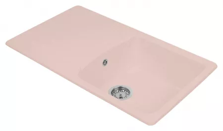 Мойка AquaGranitEx M-12 (315) розовый (840x495 мм)